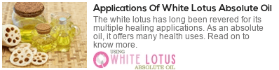 white lotus oil for digestion